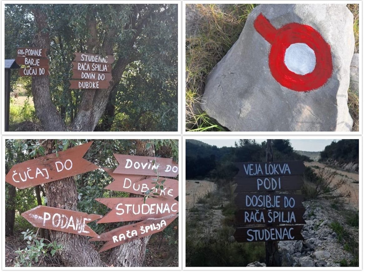 Na Lastovu obnovljeni putokazi i markacije