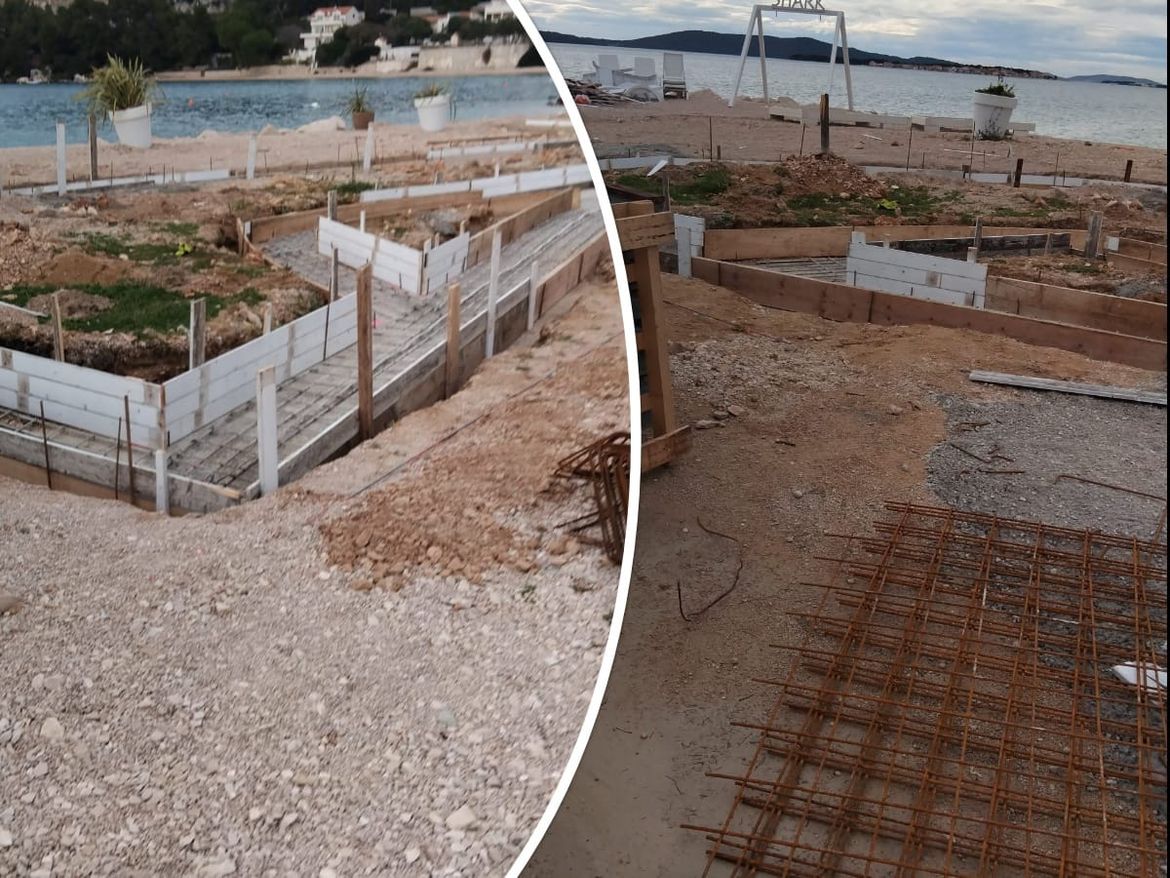 BETONSKI DIVLJACI U ŽABORIĆU: "Ovo rade uglavnom noviji vlasnici nekretnina" - Grad Šibenik: "Zaustavit ćemo!"