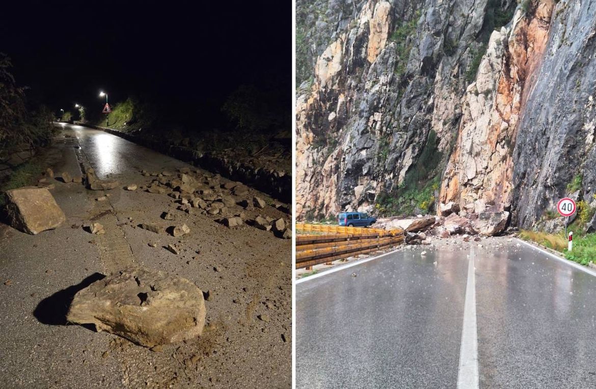 Više opasnih odrona u Dalmaciji! Zatvorena cesta prema Vrgorcu