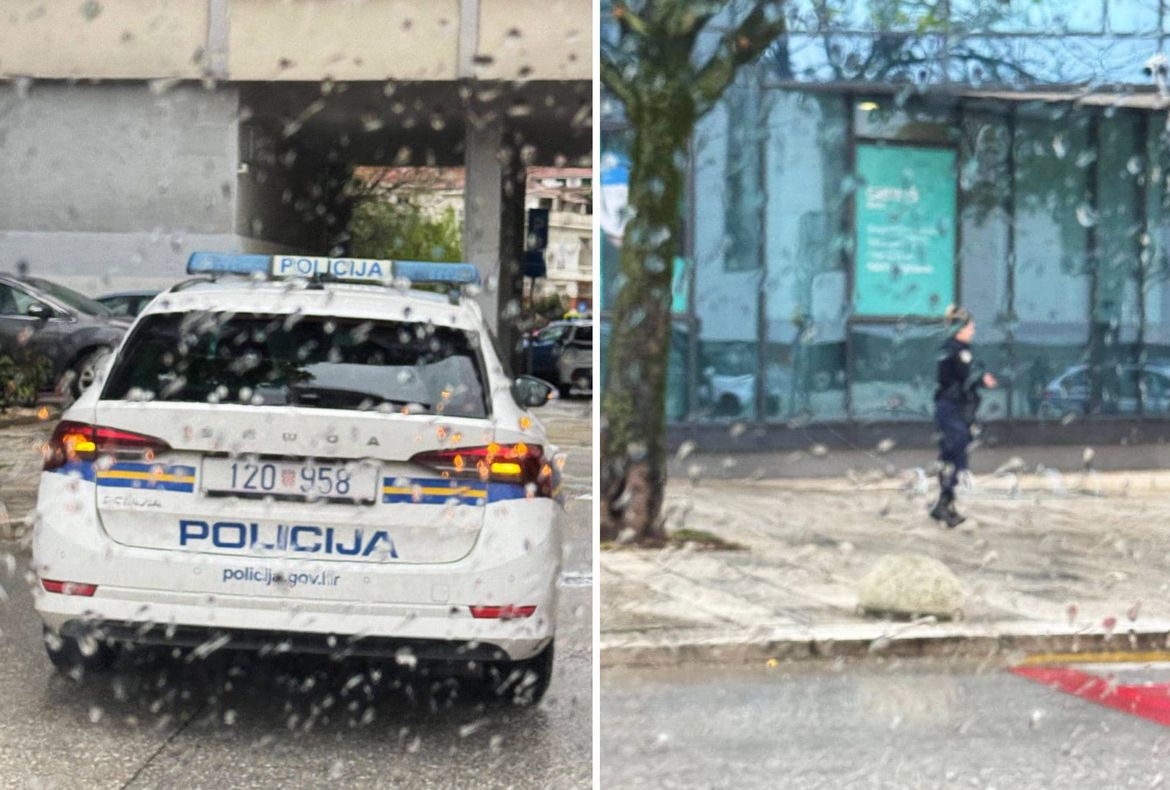 POKUŠAJ PLJAČKE BANKE U SPLITU Policajke se slučajno zatekle i pucale - Ubijen razbojnik koji je uzeo zaštitara za taoca!?