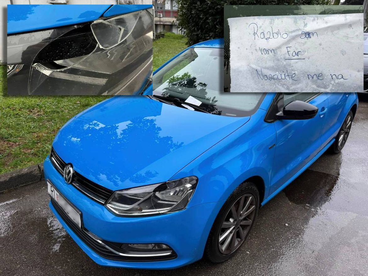 Poštenje i ljudskost u Rijeci: "Razbio sam vam prednji far, nazovite me" - "Kad se javi vlasnik, mijenjat ću far besplatno!"