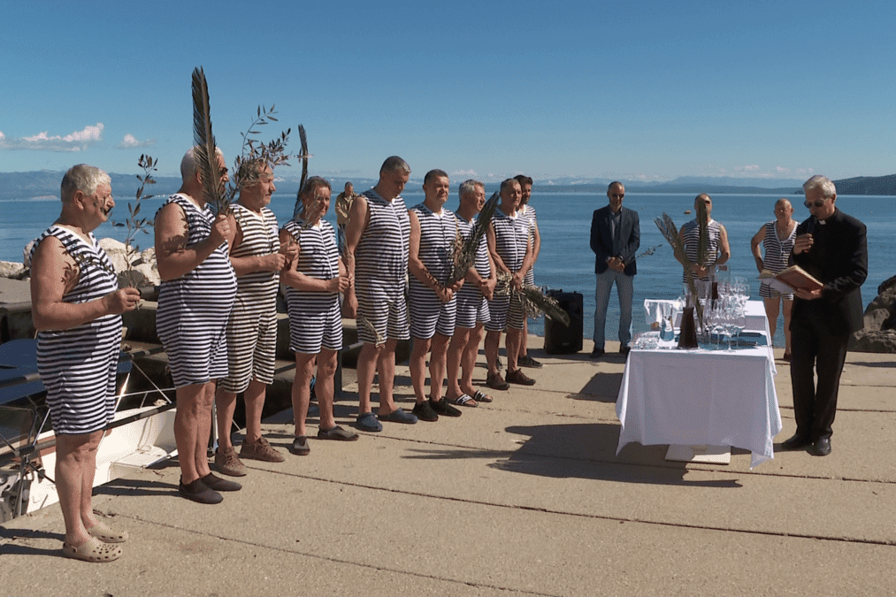 Proslava blagdana Cvjetnice u moru