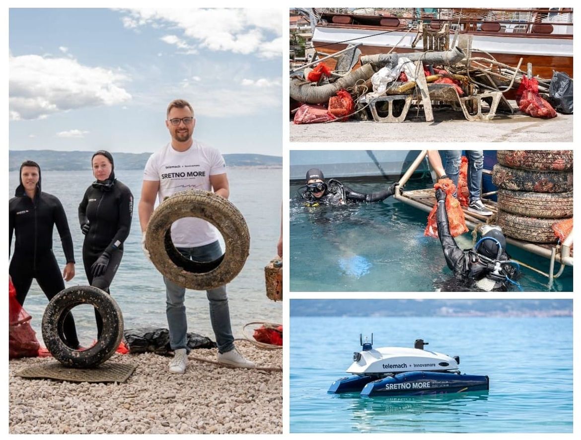U velikoj akciji čišćenja plaže i luke Krilo Jesenice, prikupljeno preko tri tone otpada!