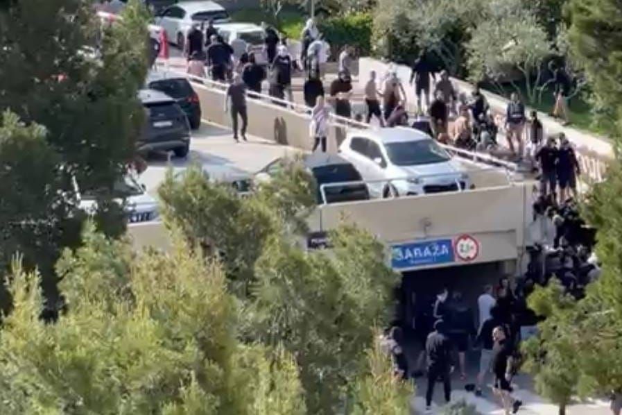 Teški neredi i tužne scene u Splitu - uoči utakmice visokog rizika došlo do masovne tučnjave