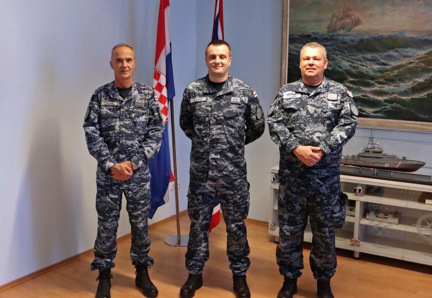 Voditelj odsjeka Flote Hrvatske ratne mornarice preuzeo bitnu zadaću u Zapovjedništvu operacije “EU NAVFOR ATALANTA”