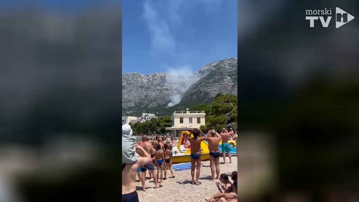 Izbio novi požar u Makarskoj!