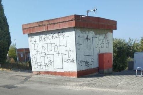 Teška sramota na Čiovu - trafostanica išarana neprimjerenim grafitima!
