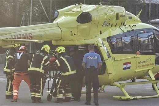 Nijemac kod Crikvenice biciklom sletio u provaliju - helikopterom prebačen u riječku bolnicu