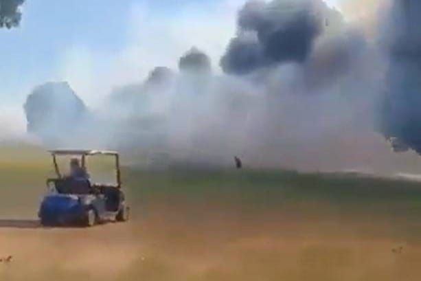 Avion poletio iz Pule za London. Prilikom ponovnog polijetanja srušio se i zapalio