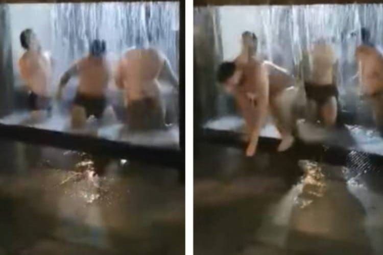 Polugoli stranci kupali se u fontani kod splitskog Đardina: "Split je zapravo aquapark samo mi to nismo znali!"