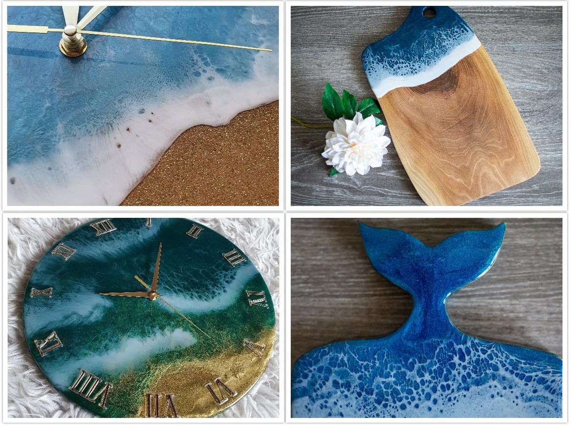 PREKRASNI MORSKI MOTIVI GlamArt – Jedinstvene dekoracije i pokloni od smole koji osvajaju domove