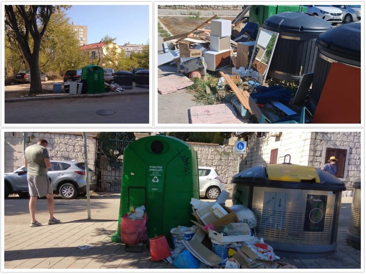 SPLIT Smetlište sa strujom