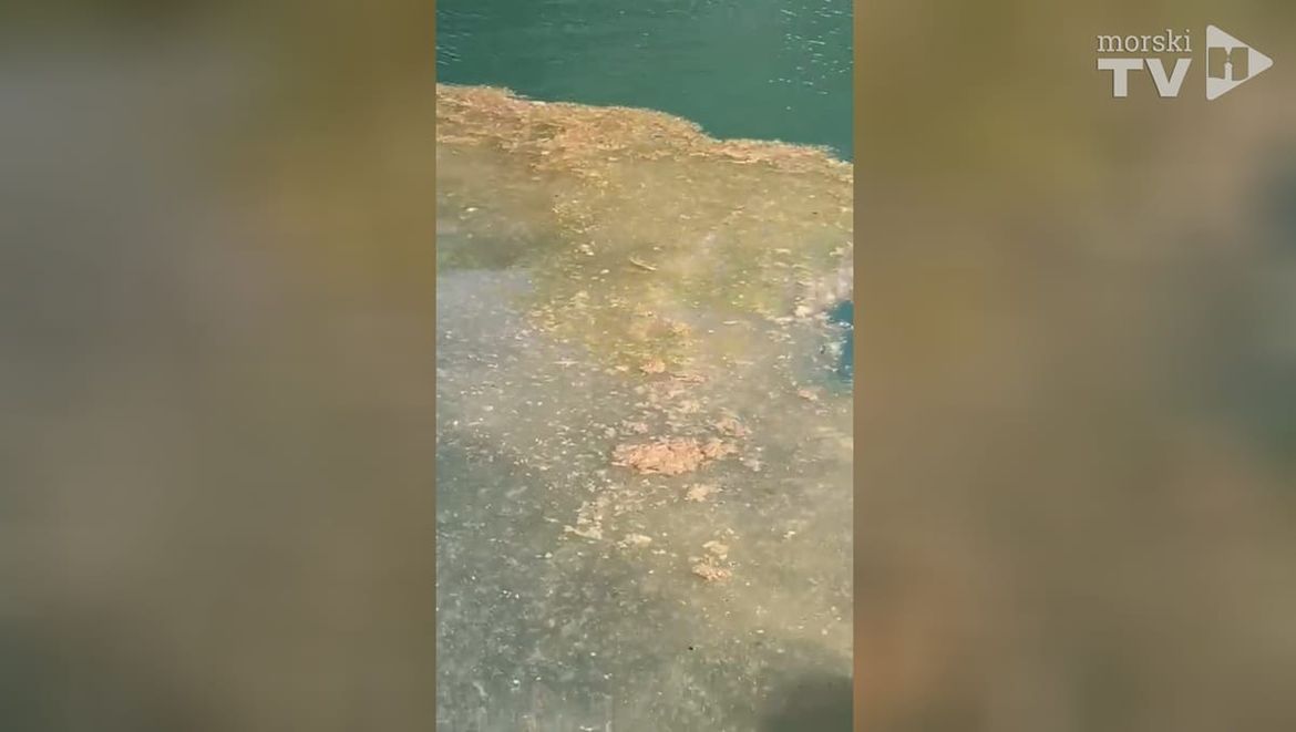 Reakcija trogirskog gradonačelnika na govna u foši: "Ovo je bila izvanredna situacija i snimka stara 20 dana!"