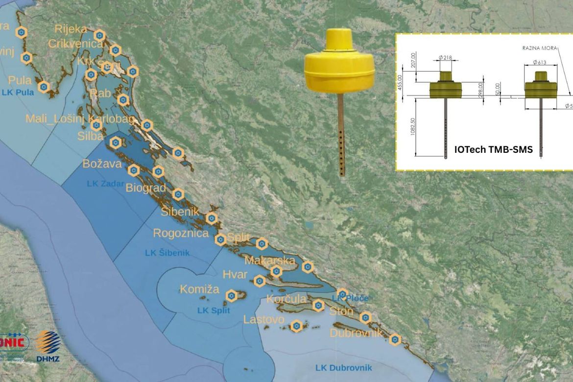 Jadran dobiva 28 novih plutača za mjerenje temperature mora