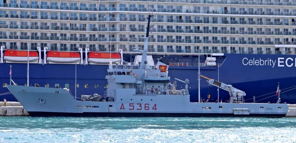 Brod Talijanske ratne mornarice ITS “PONZA” u posjetu Hrvatskoj ratnoj mornarici