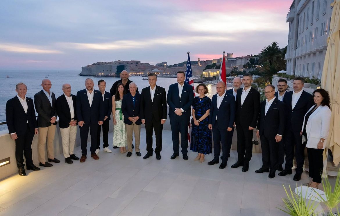Kongresnike iz SAD - a u Dubrovniku primio premijer Plenković: "Posvećeni smo obrani, energetici i miru!"