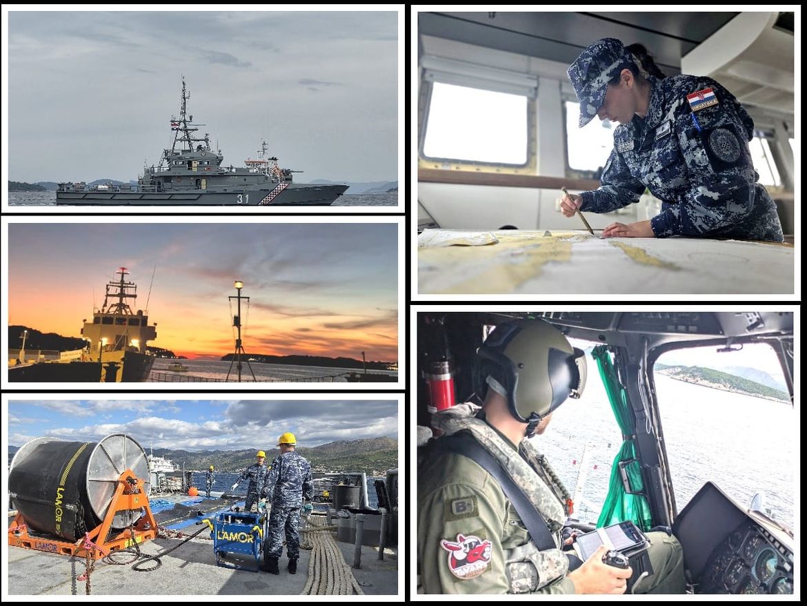 Pripadnici Obalne straže sudjelovali u vježbama traganja i spašavanja na moru