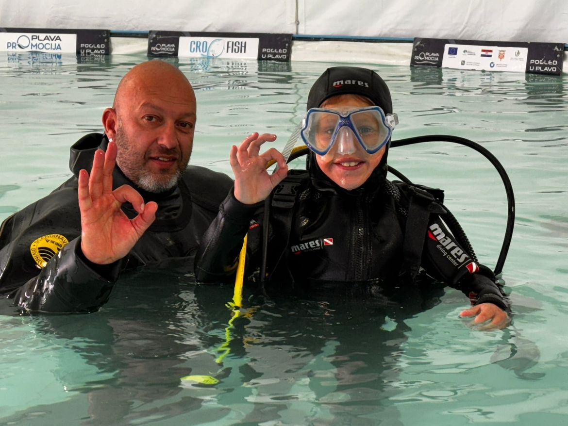 POREČ Ronilačka atrakcija u sklopu Crofish sajma