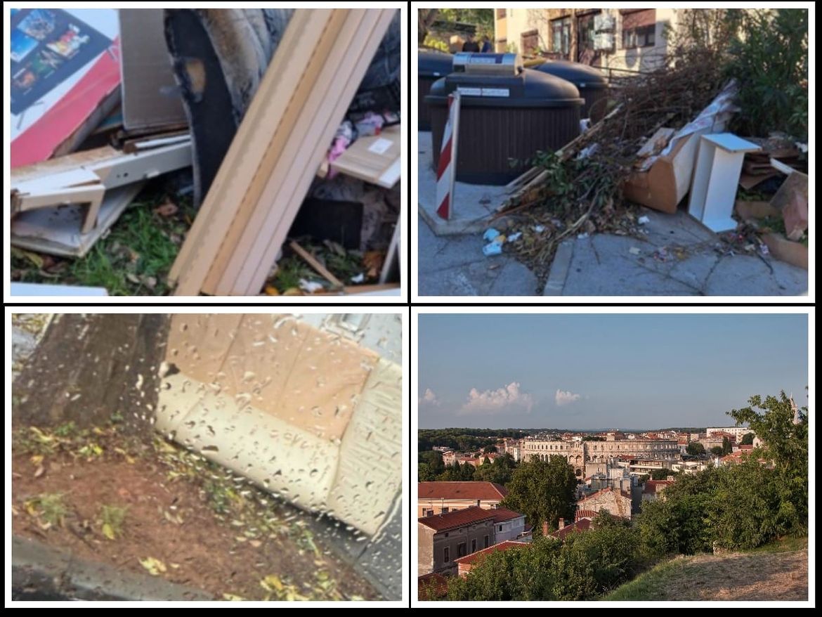 Pula u borbi s neodgovornim odlaganjem otpada