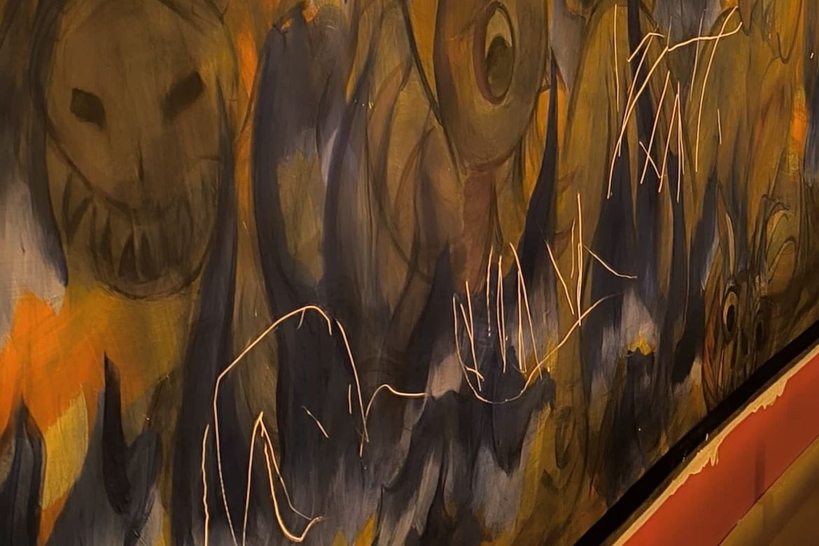 Vandalizirana crkva u Solinu