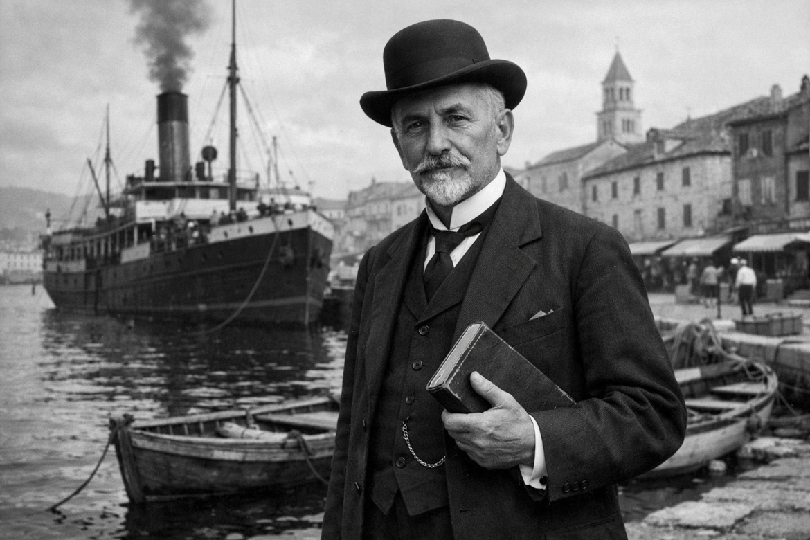 ZNAČAJNI HRVATI U SVIJETU POMORSTVA Vjekoslav Škarica — Čovjek koji je oblikovao pomorsko pravo i uveo pojam "brodar"