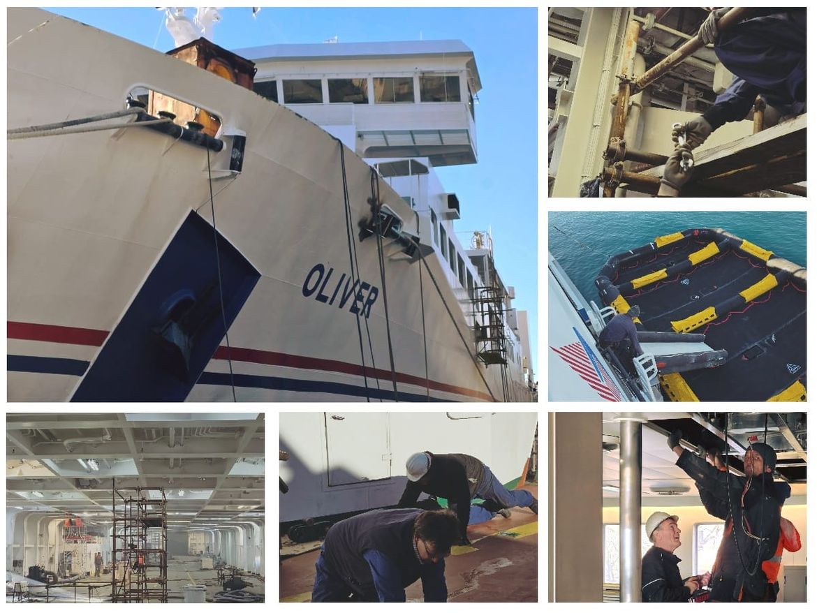 Jadrolinija: "Dok mnogi uživaju u skijanju, bijela flota prolazi kroz intenzivno razdoblje remonta"