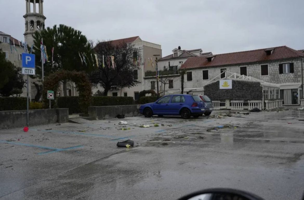 Gradonačelnik Kaštela nakon  nevremena: "Štete nisu velike"