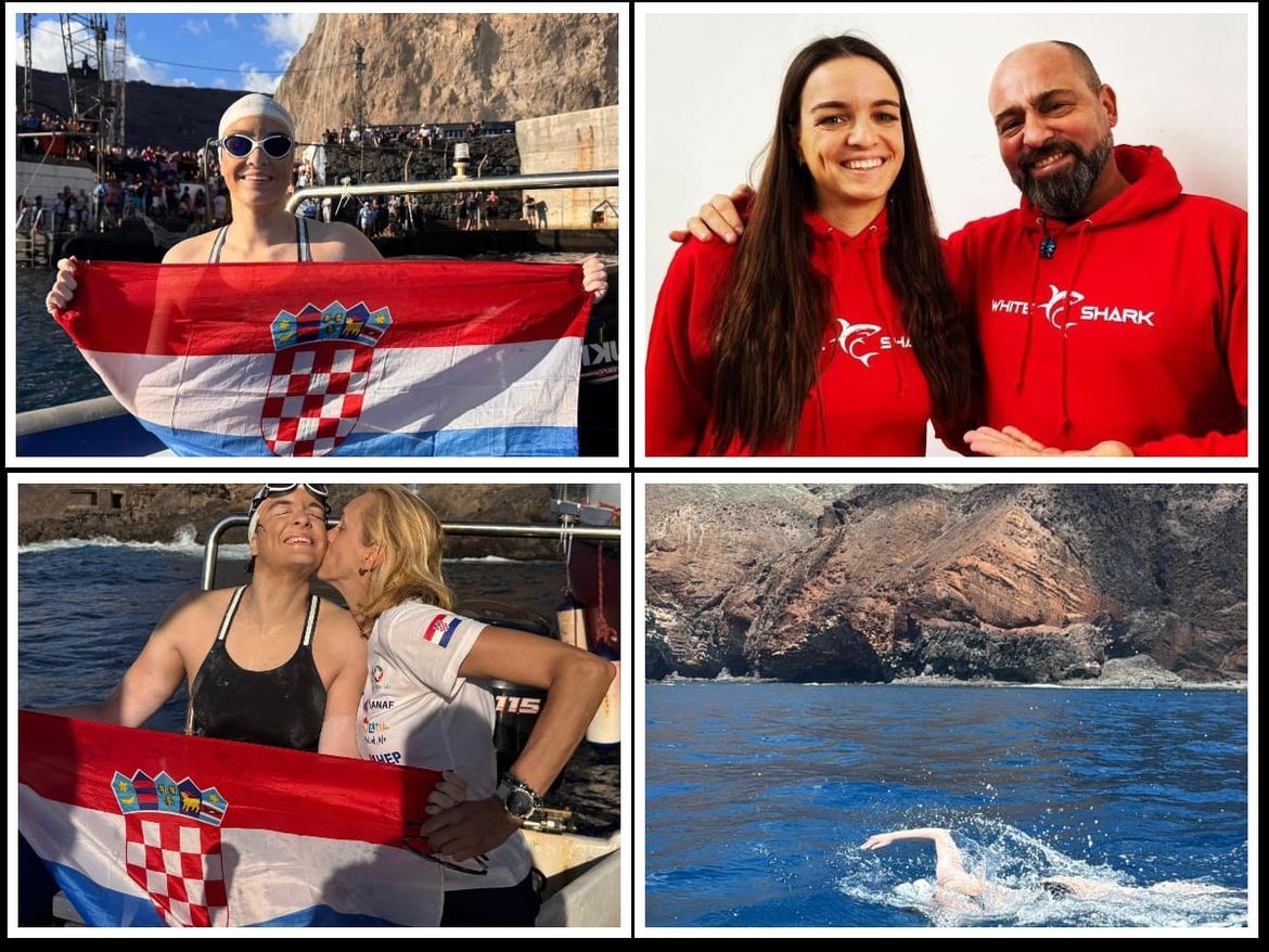 Dina Levačić oplivala Napoleonovu Sv. Helenu - Ribafish joj poručio: "Od kojeg si ti ženo svemirskog kevlara sazdana!?"