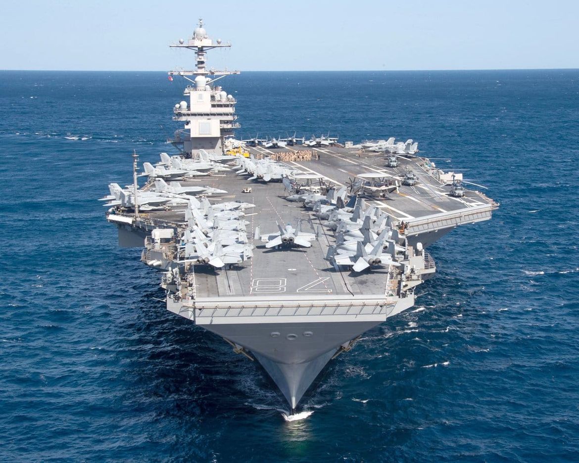 USS Gerald R. Ford s Krete prema Splitu krenuo ranije nego što je planirano