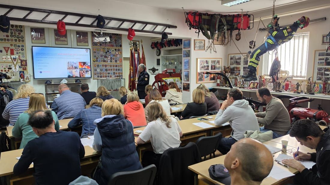 Rovinj organizirao edukaciju civilne zaštite, prvu takvu u Istri