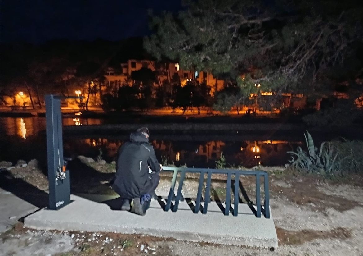 Na Lastovu se postavlja infrastruktura za bicikliste