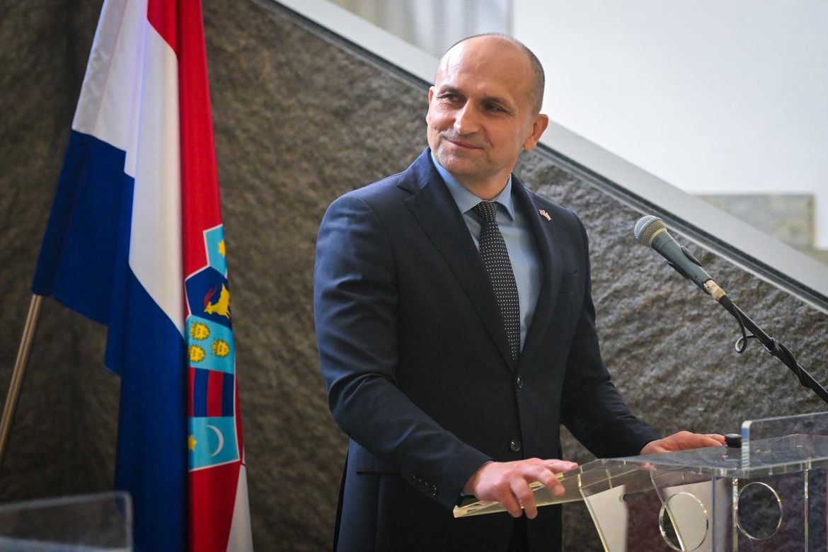 Ministar Anušić u Dubrovniku -  Inicijativa triju mora