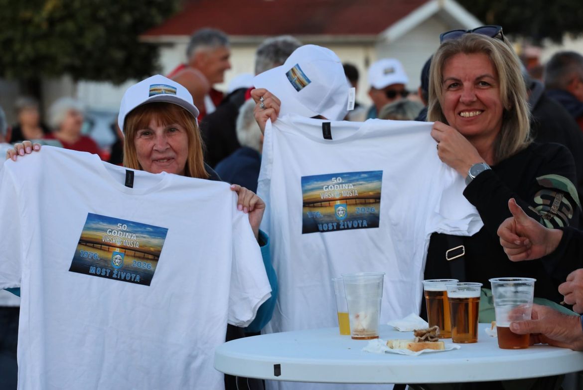 POLA STOLJEĆA 'MOSTA ŽIVOTA': Pogledajte kako je Vir proslavio 50 godina slobode i povezanosti s kopnom!