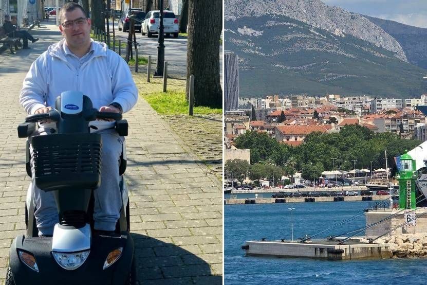 Korčulanin s invaliditetom: "Nisam mogao izići s trajekta u splitskoj luci, ovo je strašno" - Lučka uprava: "Nije istina, osiguravamo svu pomoć!"