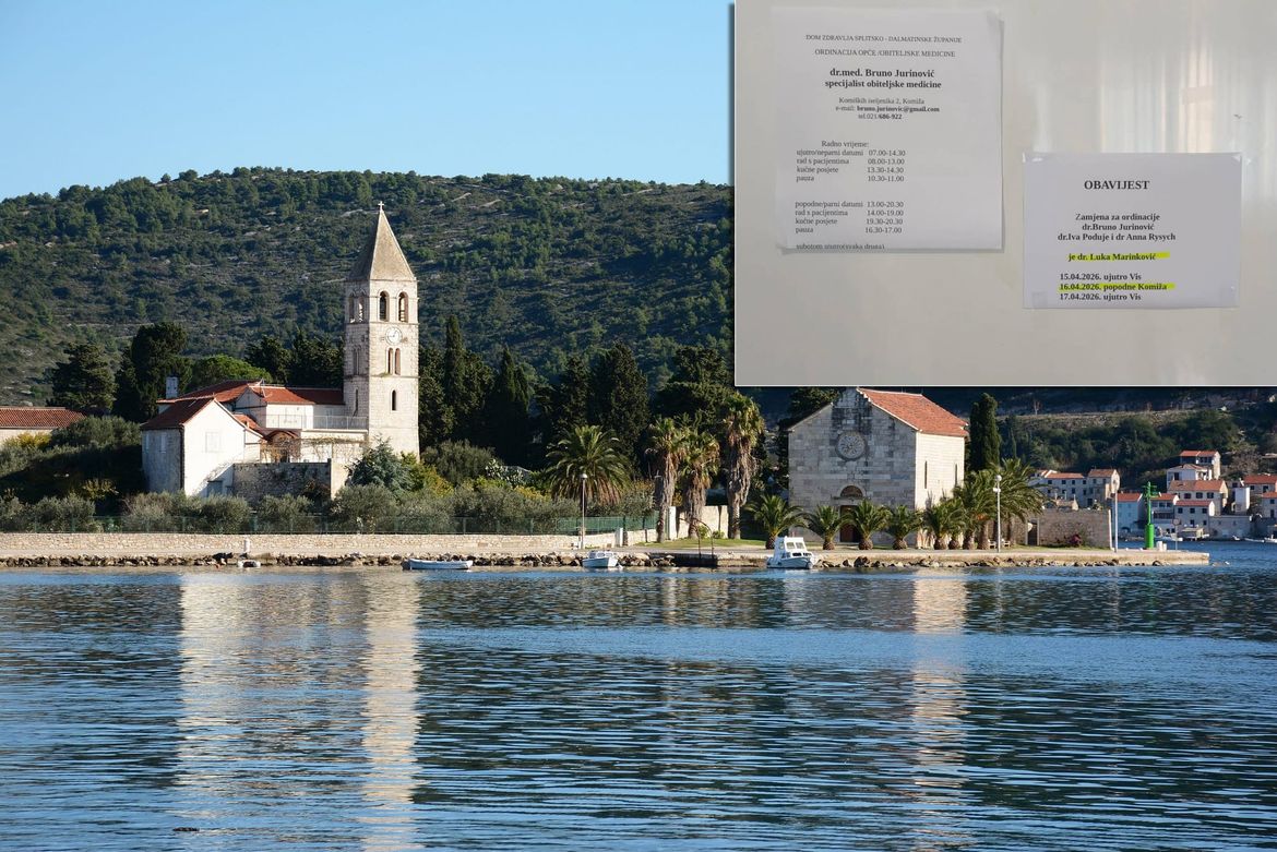 Višanka: "Trenutno na cijelom Visu nema liječnika!" Gradonačelnik Komiže: "Imamo ih na otoku četiri i jednog za hitne intervencije"