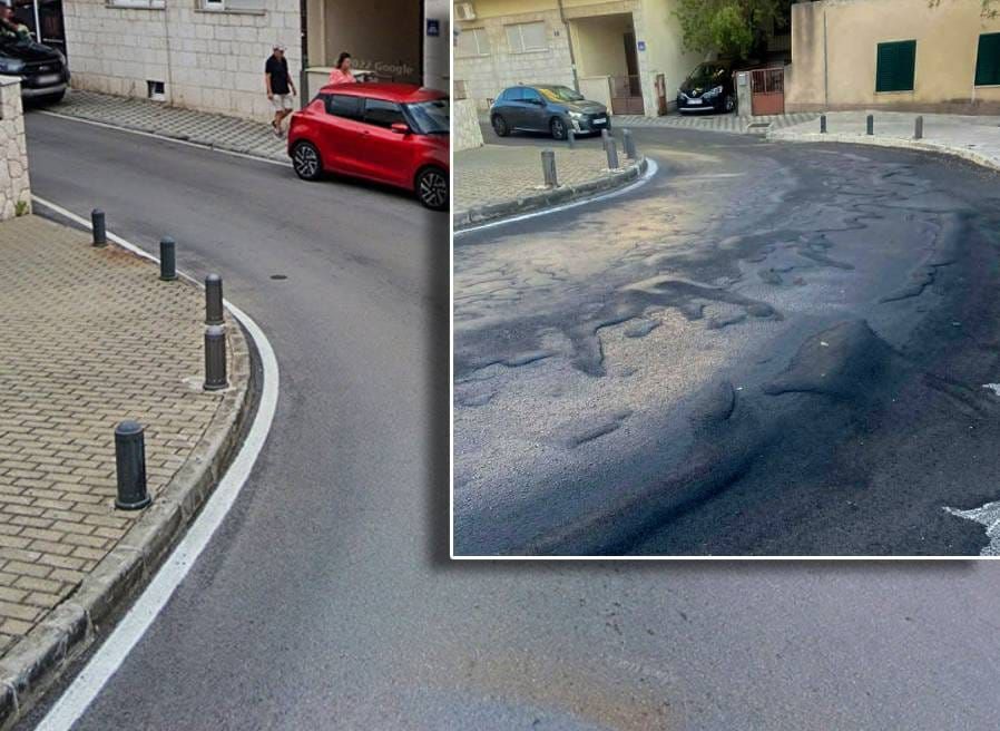 "Valovita" šibenska cesta bolje je izgledala prije sanacije