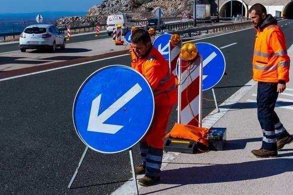 HAC: "Vikend zatvaranje dionice na A8 zbog radova na čvoru Matulji"