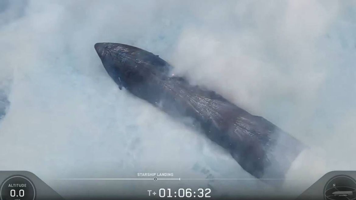 POVIJESNI KORAK PREMA MJESECU SpaceX uspješno testirao moćni Starship 12, let završio planiranom eksplozijom iznad oceana