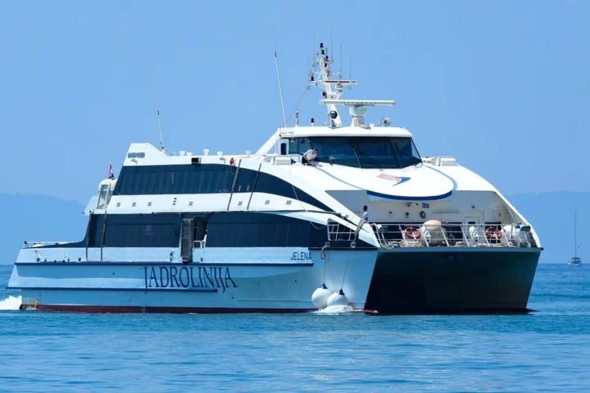 Zaplovila brzobrodska linija Zadar - Ancona: "Samo 4 sata do Italije"