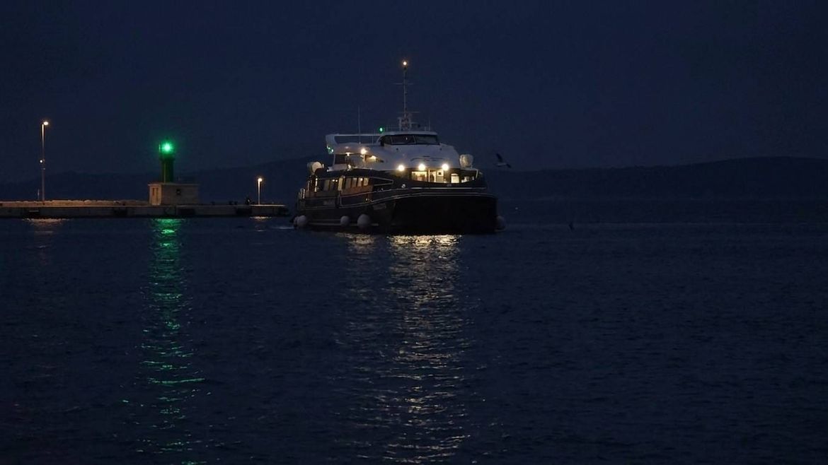 Nakon pretrage istražitelja, katamaran „Krilo Eclipse“ stigao u Split