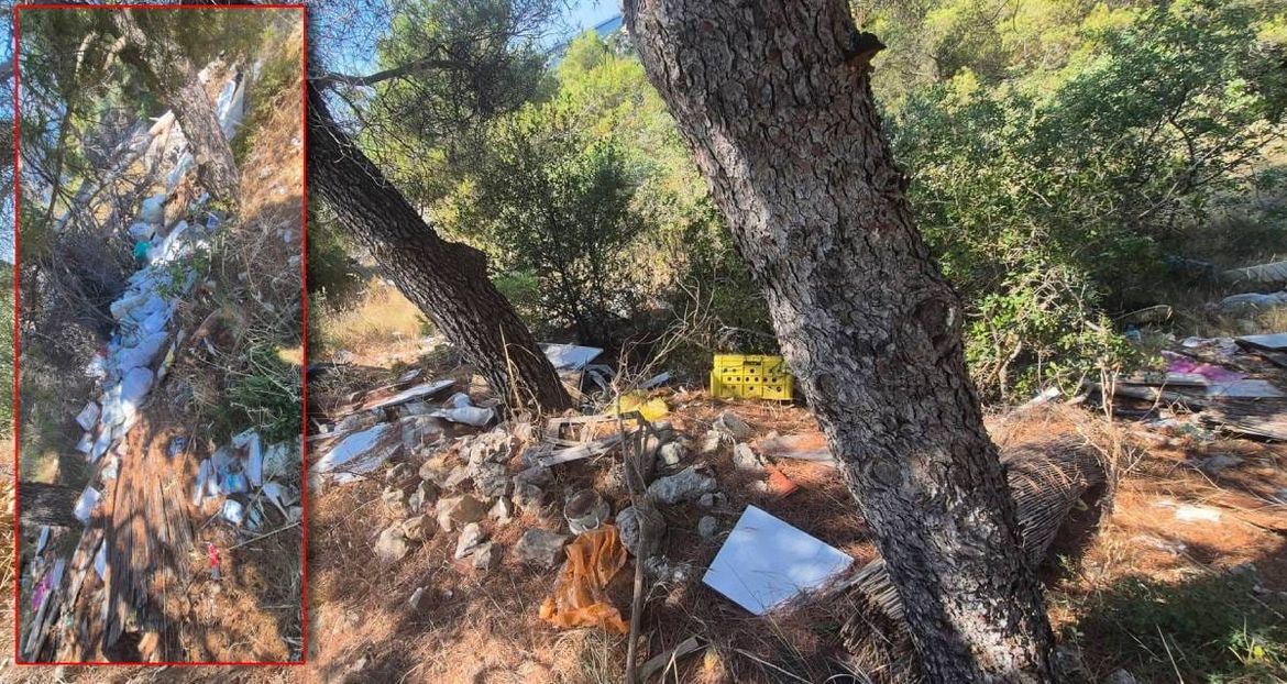 Sramota kod Šibenskog mosta: „Kakvo smeće moraš biti da otpad od uređenja birtije/aparmana baciš u prirodu, a onda turistima glumiš dobrog domaćina?“