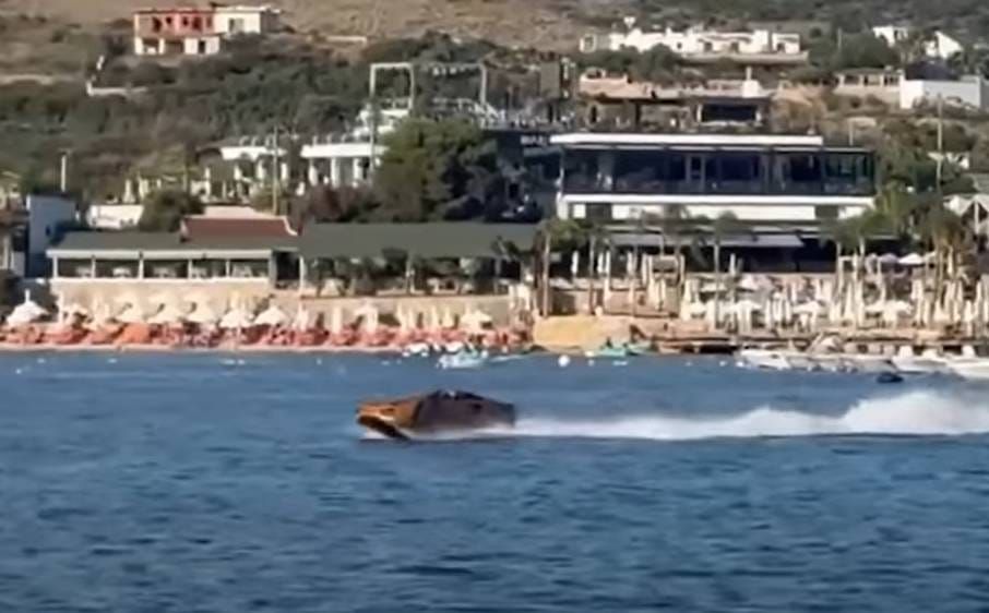 Gliserom se zaletio u patrolni brod i poginuo
