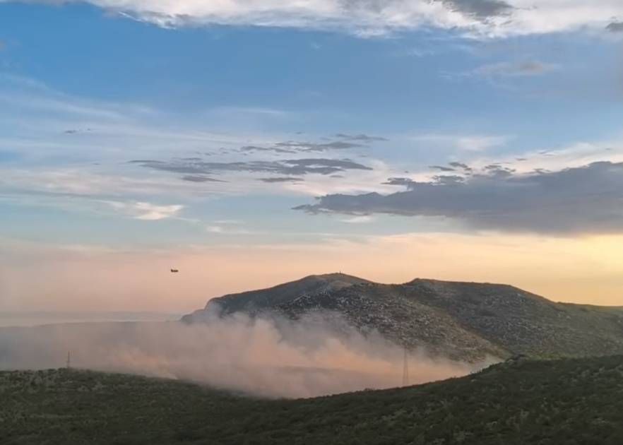 Izgorjelo 30-tak hektara borove šume i raslinja na splitskom području