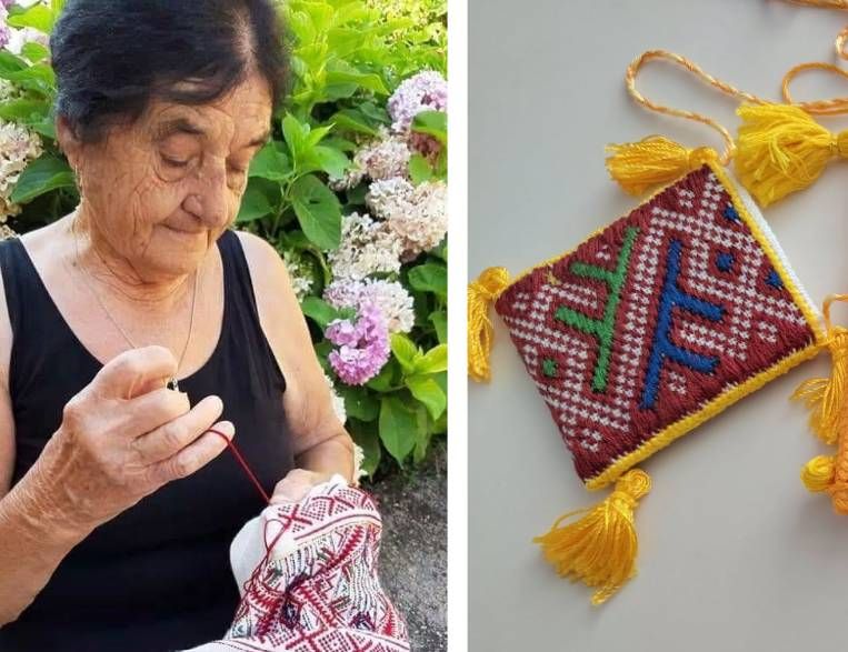 MALI VELIKI LJUDI Teta Stane  na pragu 90. izrađuje konavoski vez: "Utkano je ovdje puno ljubavi"
