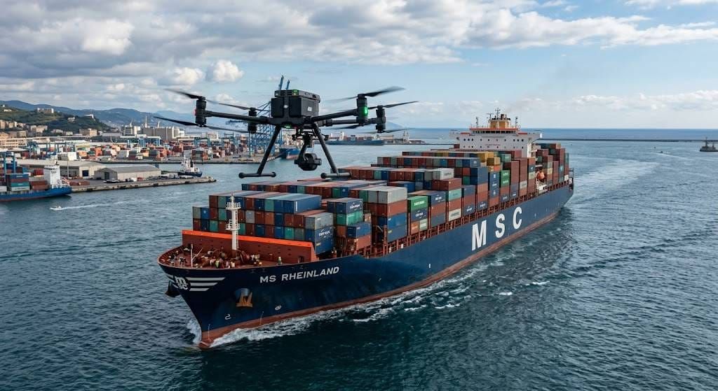 Dron pogodio brod pod panamskom zastavom