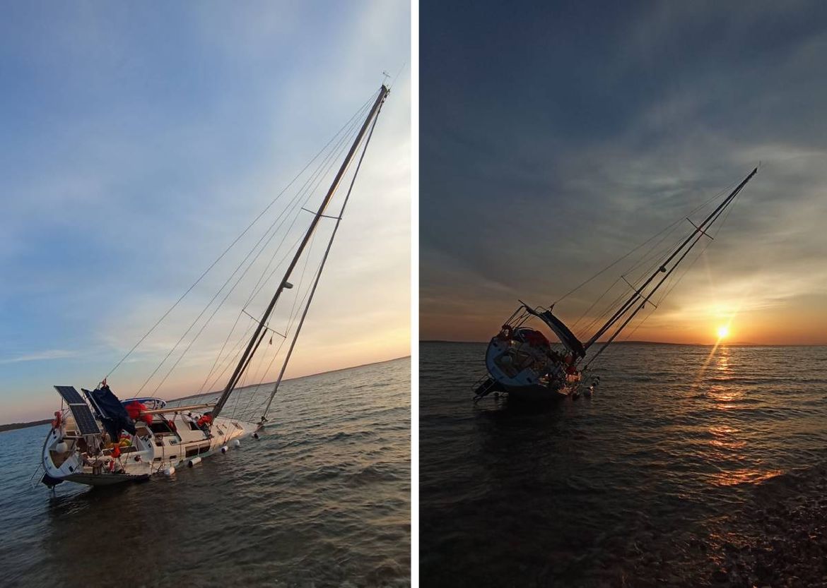 FOTO Nasukana jedrilica na Olibu: Kadrovi koji najbolje pokazuju strahopoštovanje prema prirodi