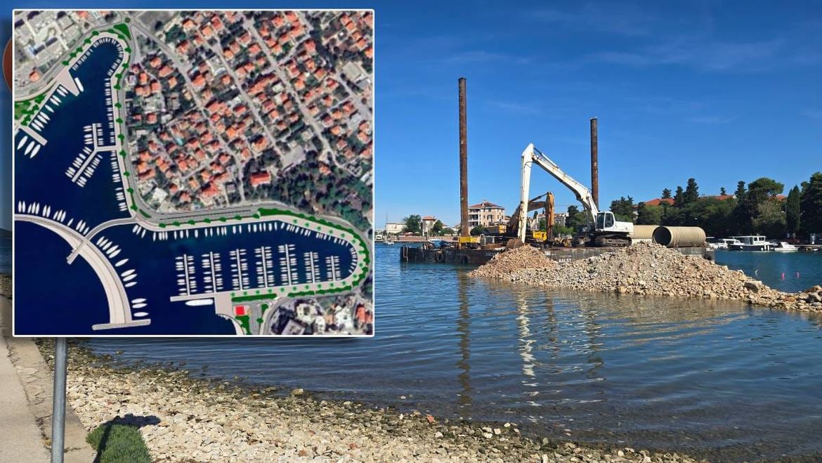 VELIKE VIJESTI ZA ZADAR Osigurano 20 milijuna eura za rekonstrukciju luka Maestral i Dražanica