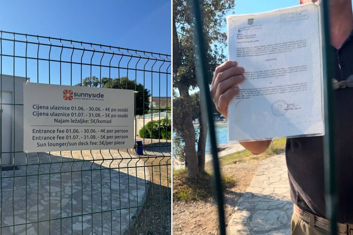 „Plati 5 eura ili nema kupanja!” Poznati zadarski aktivist zaustavljen na ulazu u plažu u Petrčanima, pa zatražio hitne odgovore institucija!