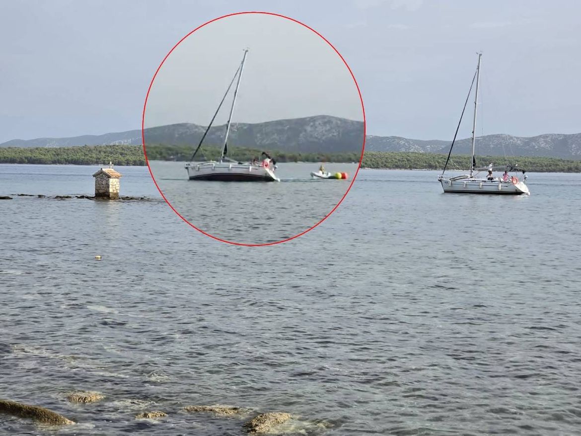 SREĆA U NESREĆI Organizatori betinskog maratona spasili nasukanog nautičara