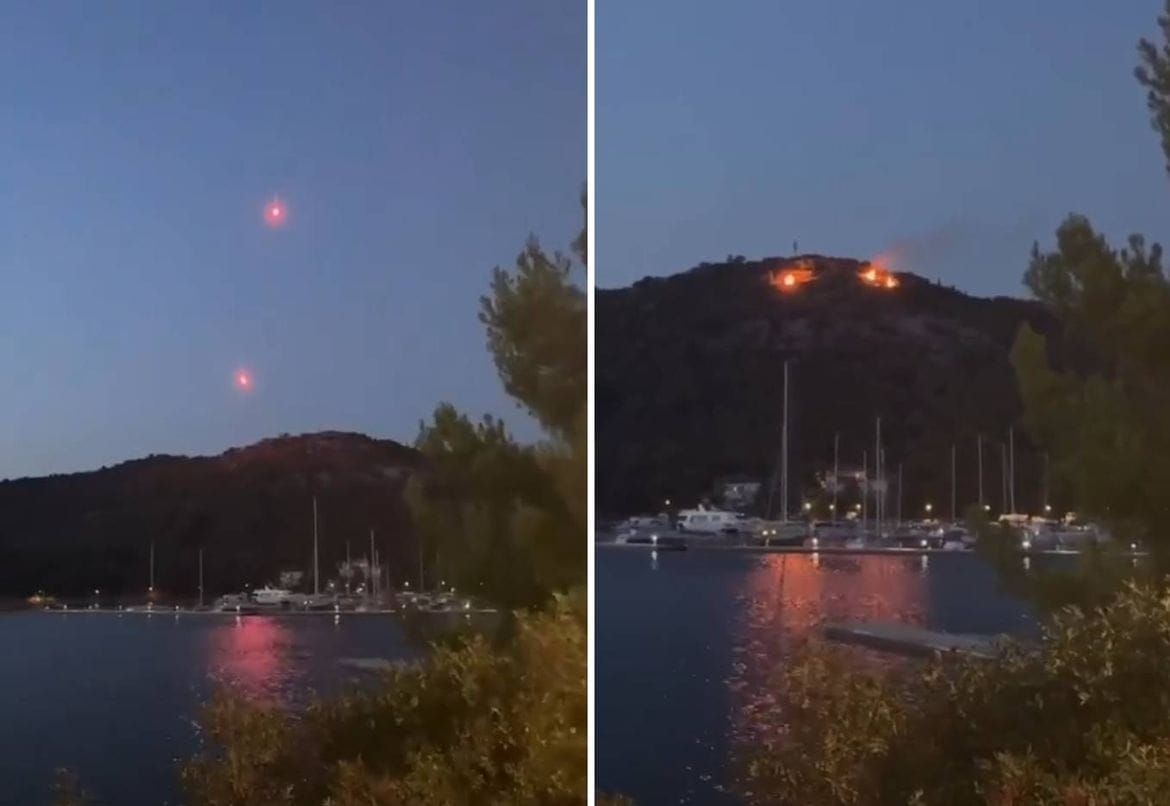 KAZNENO PRIJAVLJENI Signalnim raketama kod Draga zapalili brdo, prijeti im zatvor!